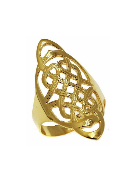 Women's Ring from Silver Gold Plated