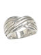 Women's White Gold Spinner Ring 14K