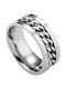 Women's Ring Small Wedding Ring from Steel Gold Plated