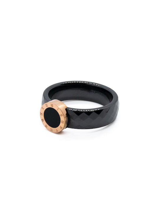 Women's Gold Plated Steel Ring