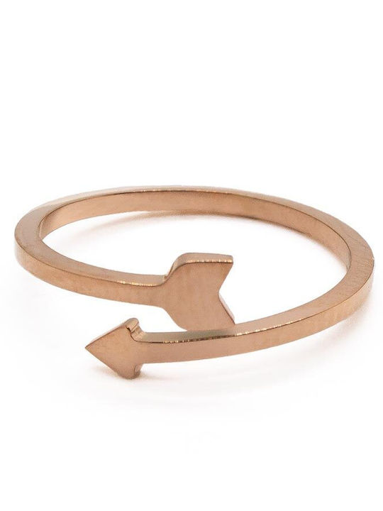 Piercing.gr Ring made of Steel Gold Plated