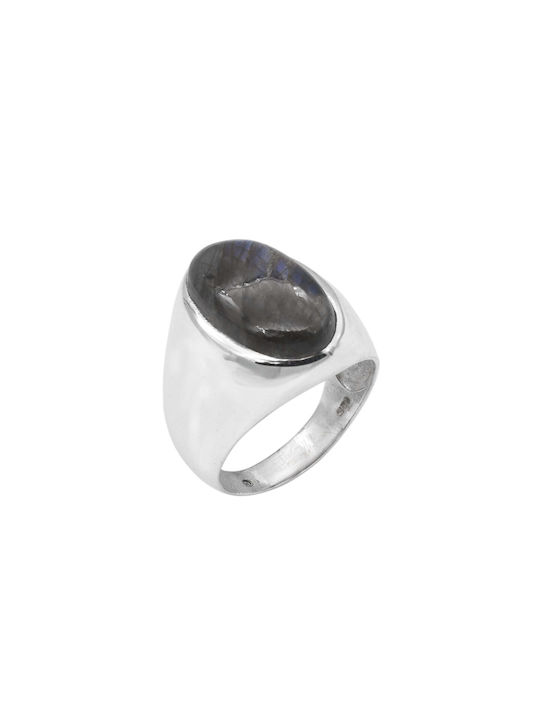 Damen Ring aus Silber Vergoldeter