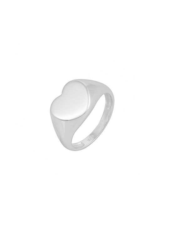 Damen Chevalier Ring aus Silber