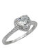 SilverStyle Damen Ring mit Steinen aus Silber