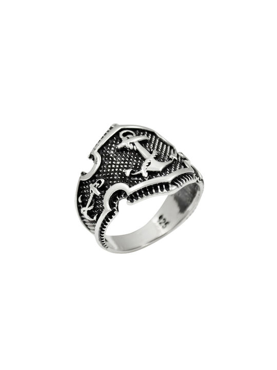 Damen Ring aus Silber Vergoldeter