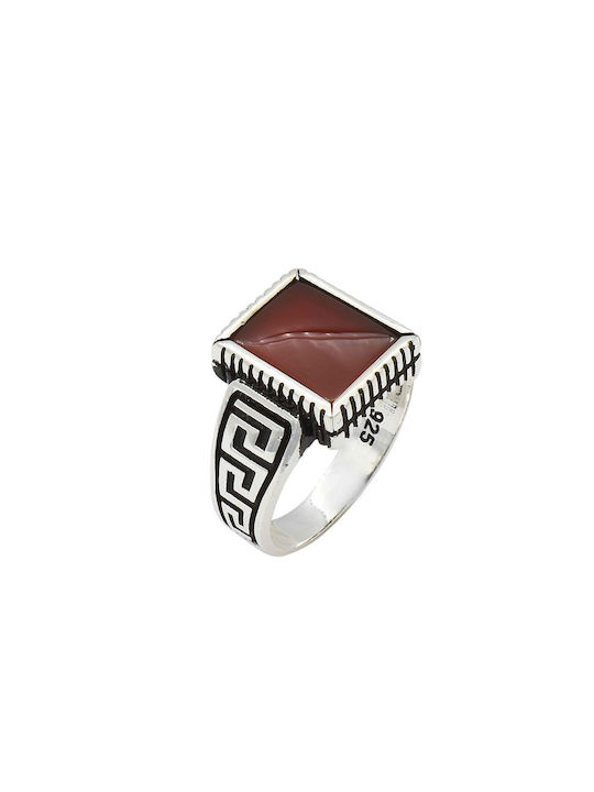 Men's Gold Plated Silver Ring