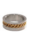 BD Jewelery Bd Jewelery Ring Small Wedding Band made of Steel Gold Plated
