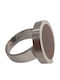 BD Jewelery Bd Jewelery Γυναικείο Δαχτυλίδι με Πέτρες από Ατσάλι Επιχρυσωμένο