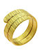 Women's Gold Plated Silver Ring