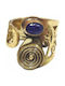 Women's Gold Plated Brass Ring