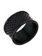 Goldsmith Goldsmith S Signet Stainless Ring made of Steel Gold Plated