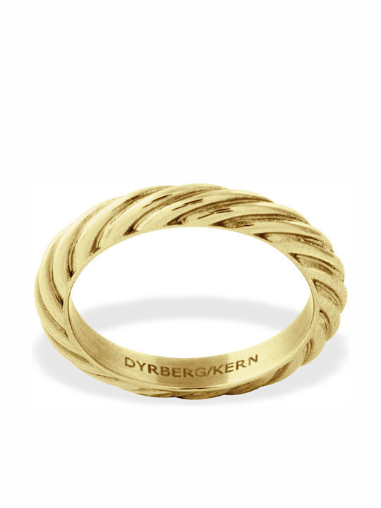 Dyrberg/Kern Spacer C Shiny Γυναικείο Δαχτυλίδι Βεράκι από Ατσάλι Επιχρυσωμένο Dyrberg/Kern Spacer C Shiny Γυναικείο Δαχτυλίδι Βεράκι από Ατσάλι Επιχρυσωμένο