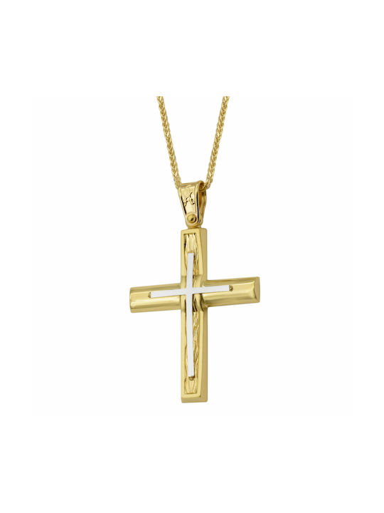 Gold Cross 9K with Chain