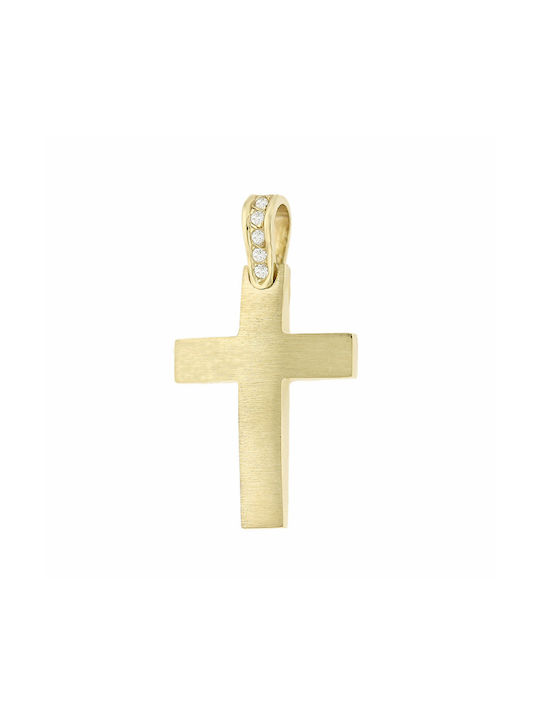 Femeiesc Aur Cruce 14K