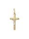 Men's Gold Cross 14K with the Crucified