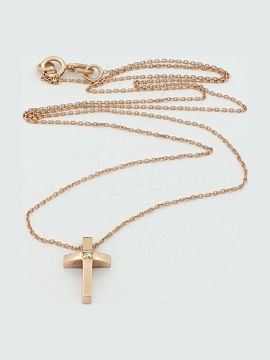 Damen Kreuz mit Kette