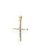 Damen Gold Kreuz 14K