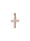 Rose Gold Cross 14K