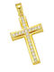 FenixJewelry Cruci Dama Aur 14K Fără Lanț ΣΤ1814К