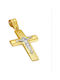 Gold Cross 14K with the Crucified