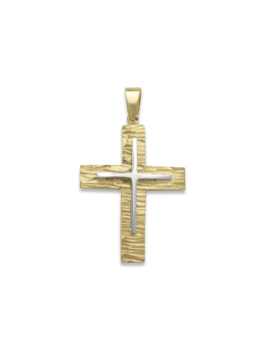 Femeiesc Aur Cruce 14K