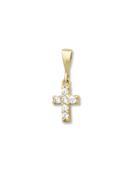 Femeiesc Aur Cruce 14K