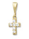 Goldjewels Women's Gold Cross 14K
