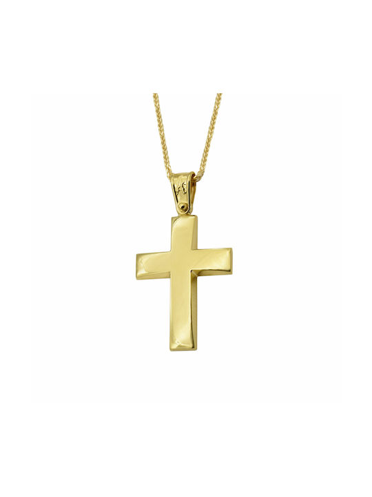 Gold Cross 14K with Chain