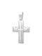 Women's White Gold Cross 14K