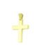 Herren Gold Kreuz 14K