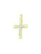 Men's Gold Cross 14K with the Crucified