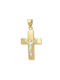 Men's Gold Cross 14K with the Crucified