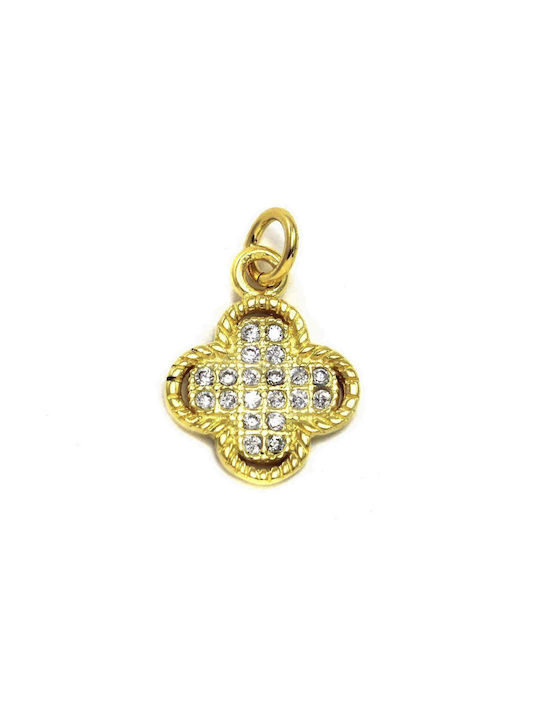 Cross from Gold Plated Silver