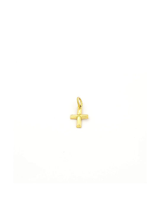 Kirkikosmima Damen Gold Kreuz 9K mit Kette