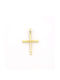 Kirkikosmima Men's Gold Cross 14K with Chain