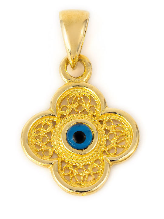 George Art Jewels Χρυσός Σταυρός 14Κ χωρίς Αλυσίδα