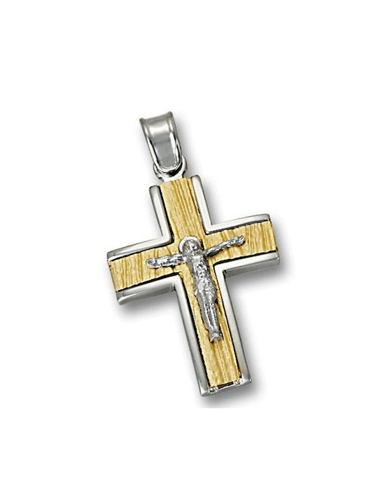 Damen Gold Kreuz 14K