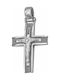 White Gold Cross 14K with the Crucified