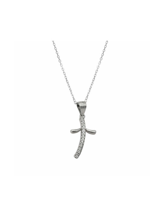 Cross from Silver with Chain