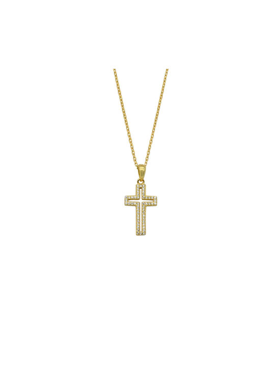 Cross from Silver with Chain