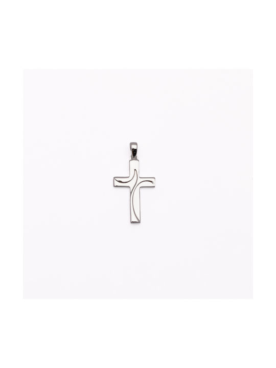 Men's Cross Double Sided from Silver