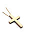 Men's Gold Cross 14K with Chain