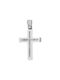 Women's White Gold Cross 14K