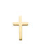 Herren Gold Kreuz 14K