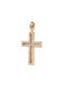 Women's Rose Gold Cross 14K