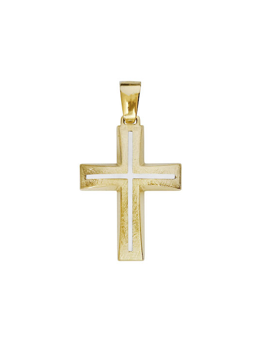 Men's Gold Cross 14K