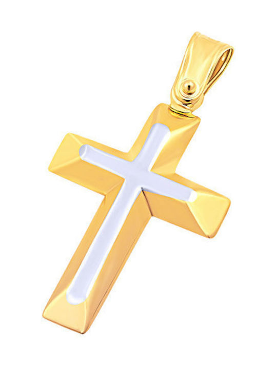 Men's Gold Cross 14K