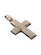 Women's White Gold Cross 14K