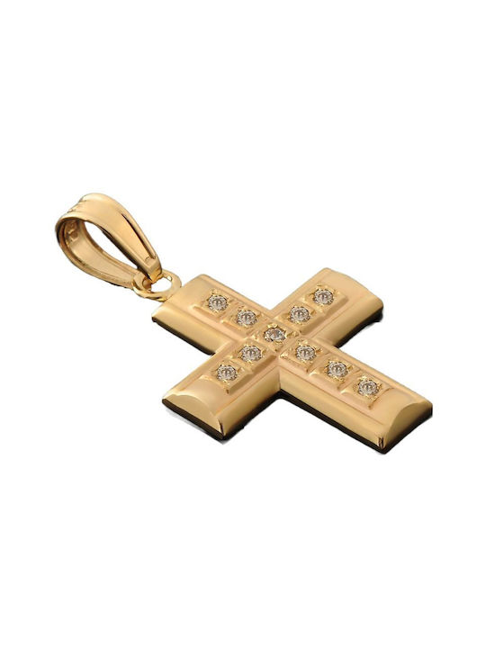 Women's Gold Cross 14K with Chain