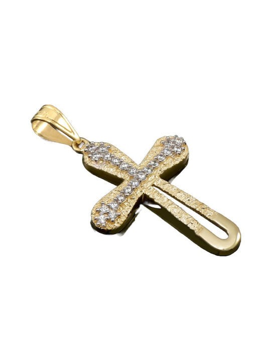 Women's Gold Cross 14K with Chain